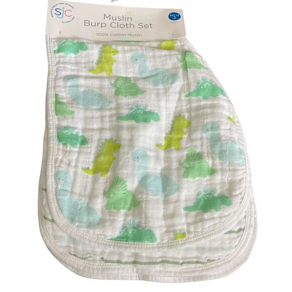 Hobby Lobby Other - Muslin Burp Cloth Set 100% Cotton Muslin Set of 2